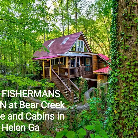 Bear Creek Lodge And Cabins In Helen Ga - Pet Friendly, River On Property, Walking Distance To Downtown Helen Esterno foto