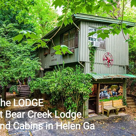 Bear Creek Lodge And Cabins In Helen Ga - Pet Friendly, River On Property, Walking Distance To Downtown Helen Esterno foto